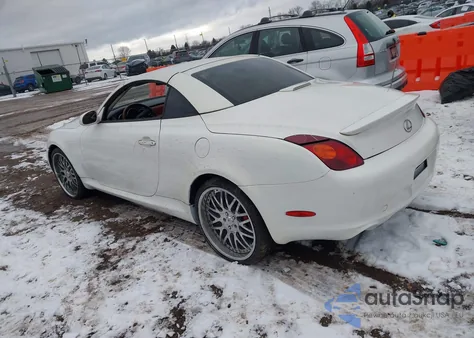 2004 Lexus Sc 430 z USA, uszkodzony, nr VIN JTHFN48Y740060844